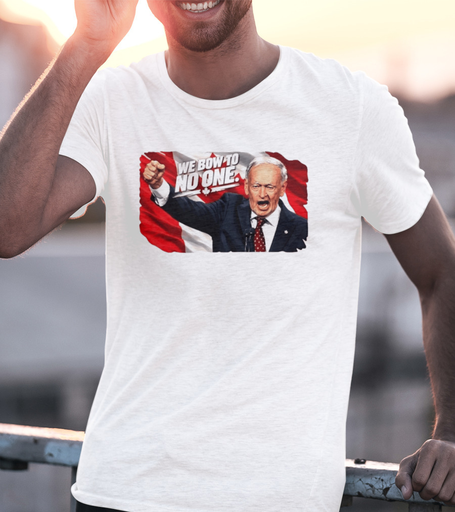 We Bow To No One Jean Chrétien Canada Essential T-Shirt