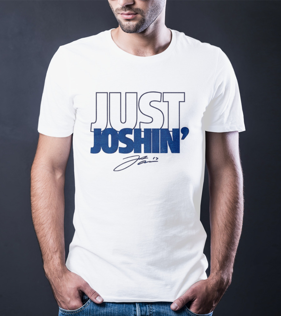 Josh Allen Just Joshin' 17 Buffalo Bills T-Shirt