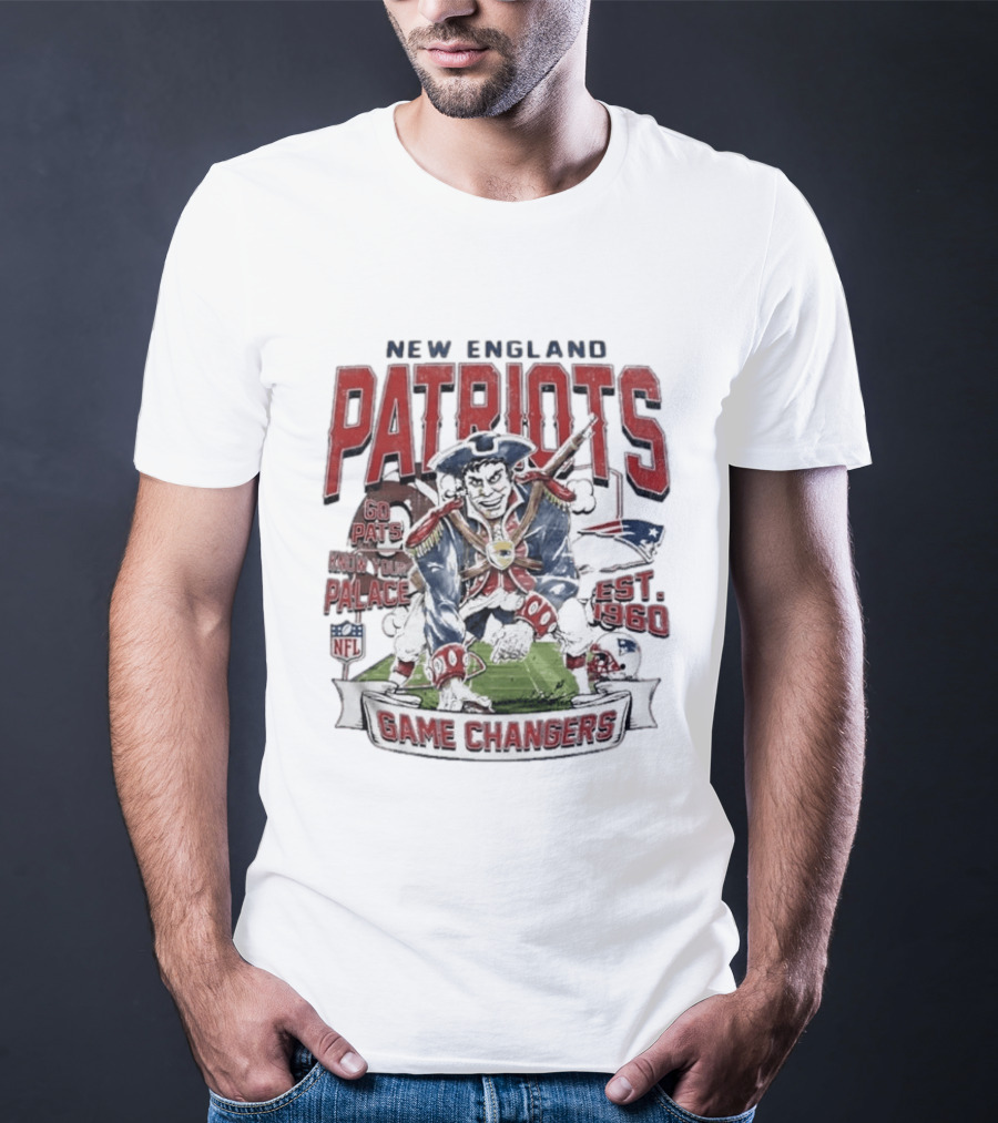 New England Patriots Game Changers Go Pats Know Your Palace Est 1960 NFL T-Shirt