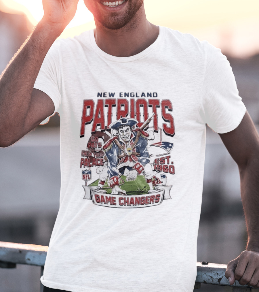 New England Patriots Game Changers Go Pats Know Your Palace Est 1960 NFL T-Shirt