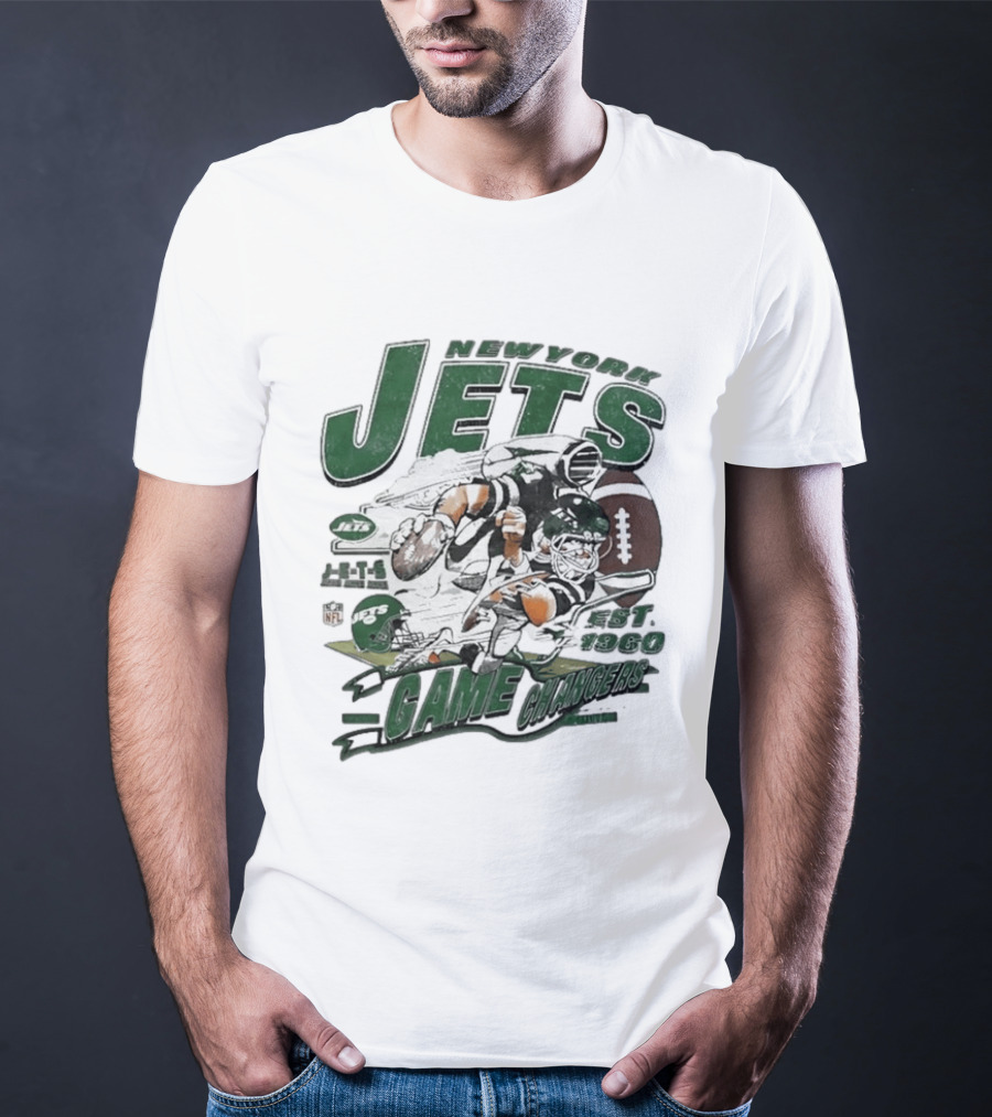 New York Jets Est 1960 Game Changers NFL Football T-Shirt