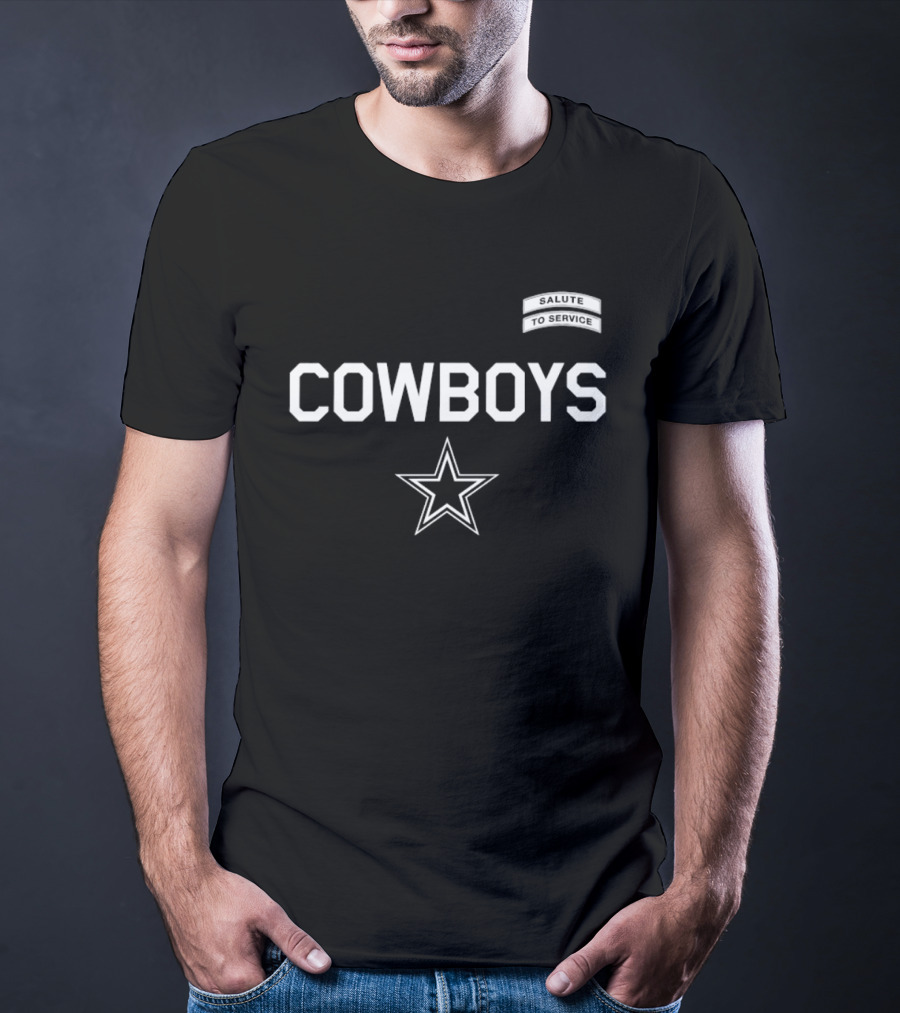 Dallas Cowboys Salute To Service Camo Edition Star T-Shirt