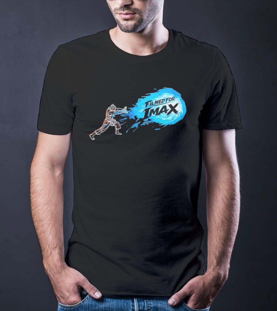Goku Filmed For IMAX Energy Blast Dragon Ball Z T-Shirt