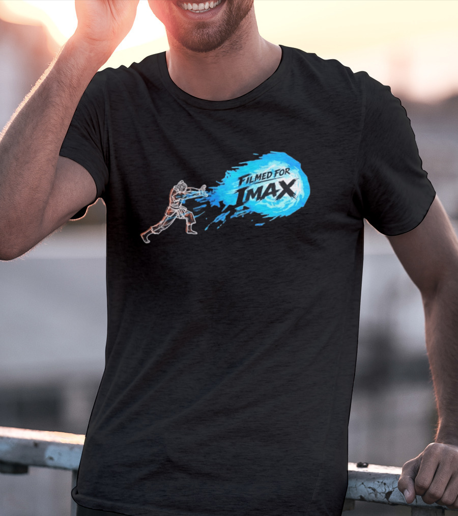 Goku Filmed For IMAX Energy Blast Dragon Ball Z T-Shirt