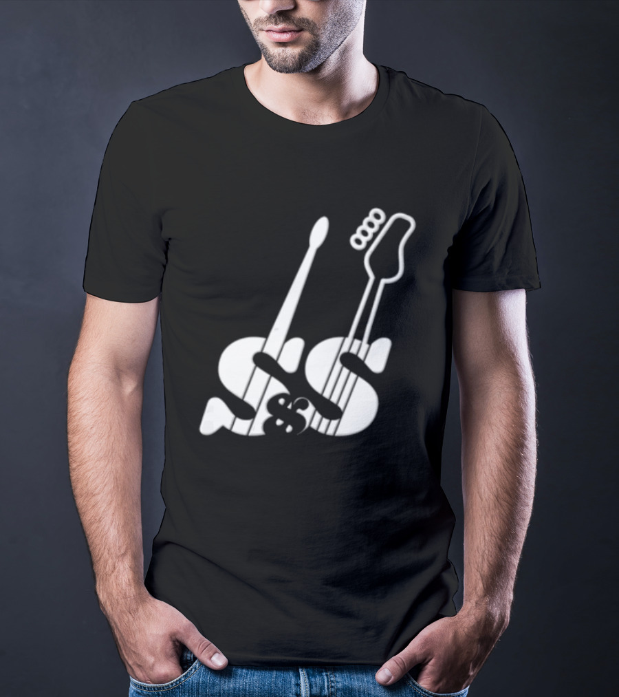 Guitars Forming Letter S T-Shirt