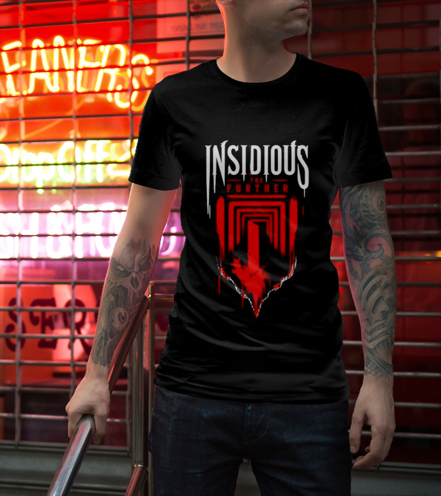 Insidious The Further Horror Movie Supernatural Red Dripping Font T-Shirt