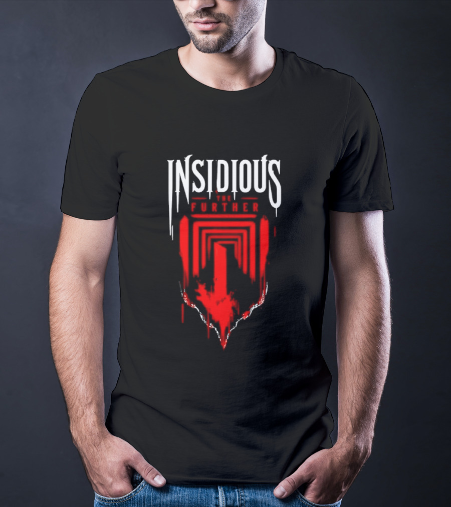 Insidious The Further Horror Movie Supernatural Red Dripping Font T-Shirt