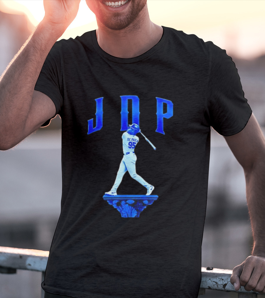Josue De Paula JDP 95 Los Angeles Dodgers Baseball Player T-Shirt