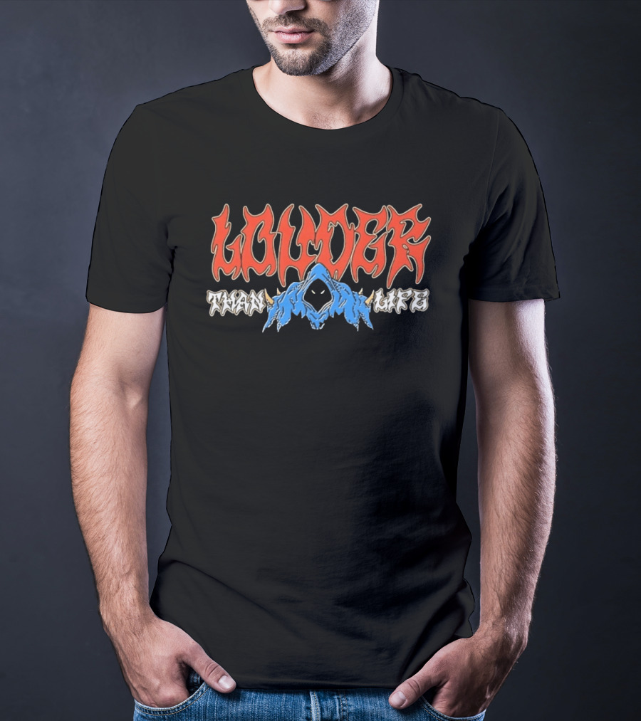 Louder Than Life Heavy Metal Hard Rock Grim Reaper T-Shirt