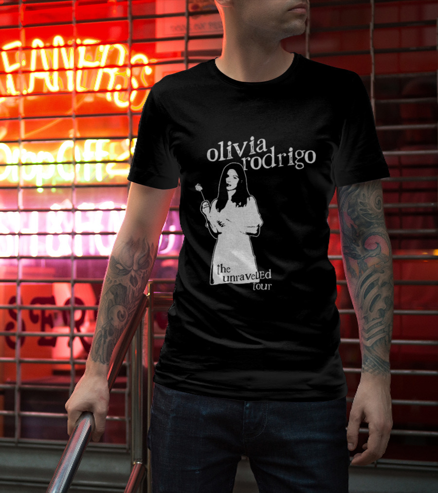Olivia Rodrigo The Unraveled Tour Pop T-Shirt