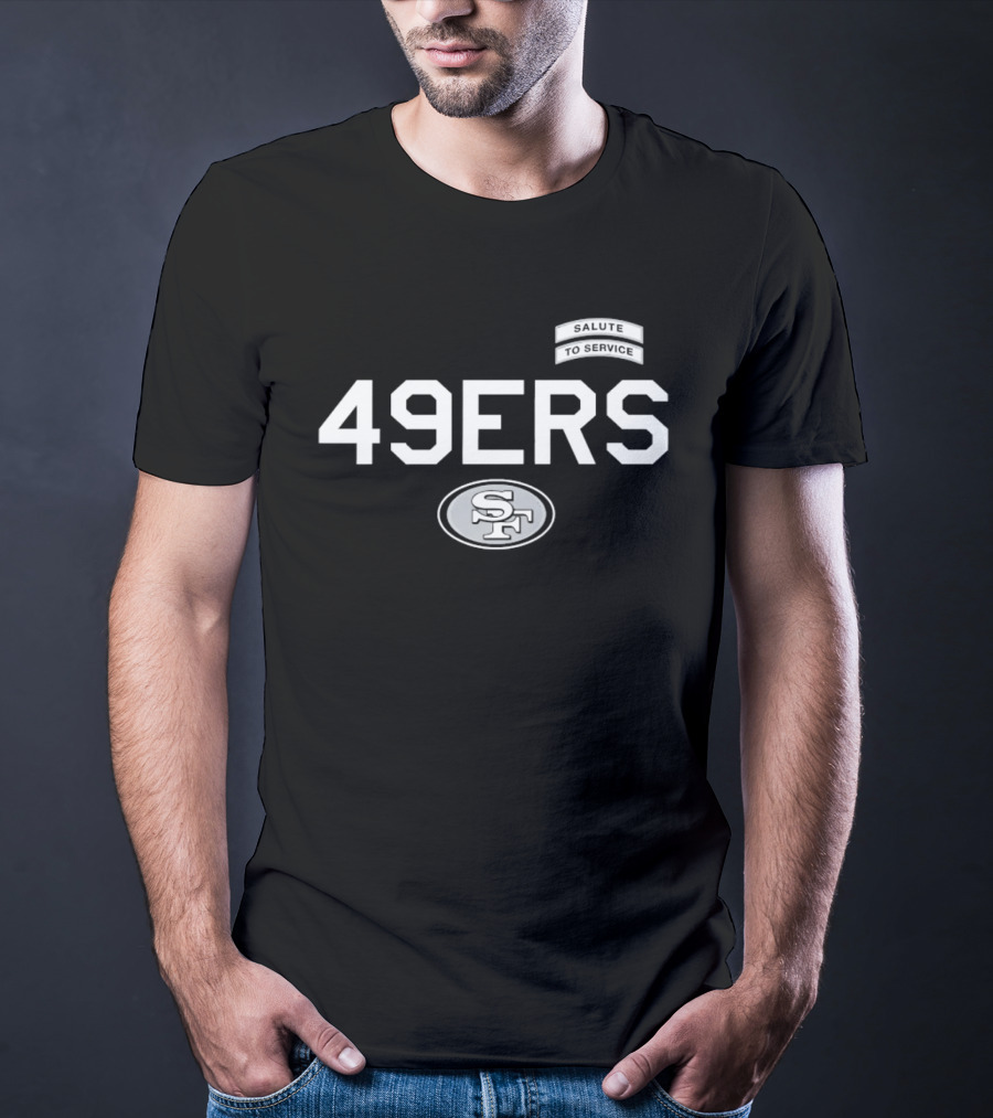San Francisco 49ers 49ers Salute To Service T-Shirt