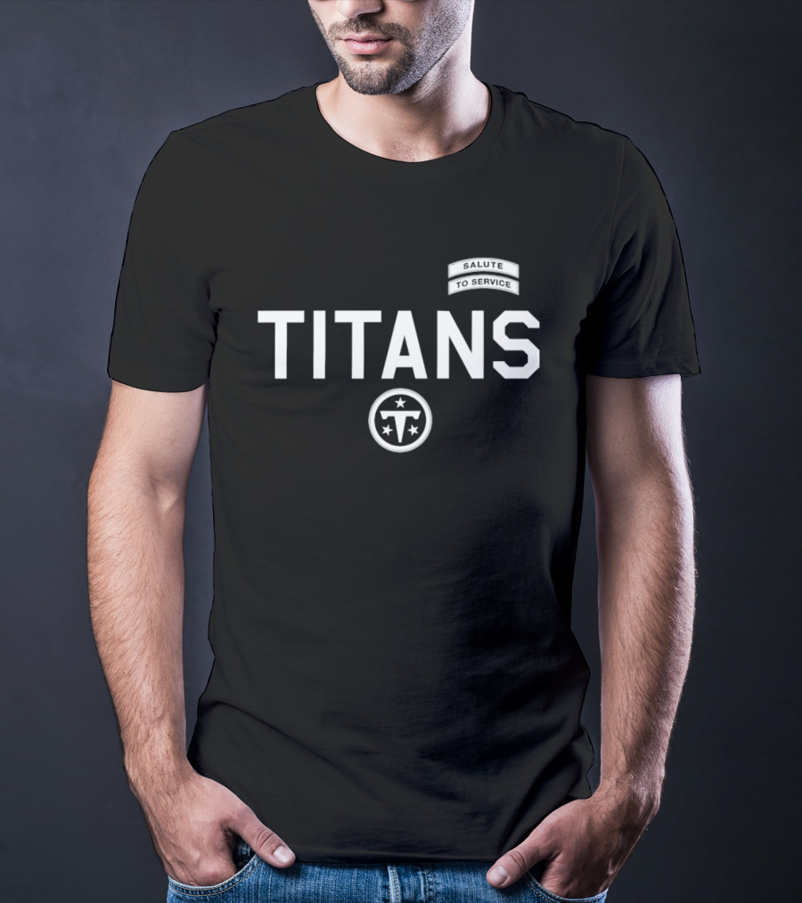 Tennessee Titans Salute To Service Titans Football T-Shirt