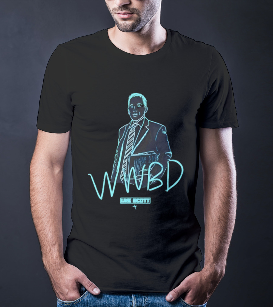 WWBD Michael Scott The Office Dunder Mifflin T-Shirt