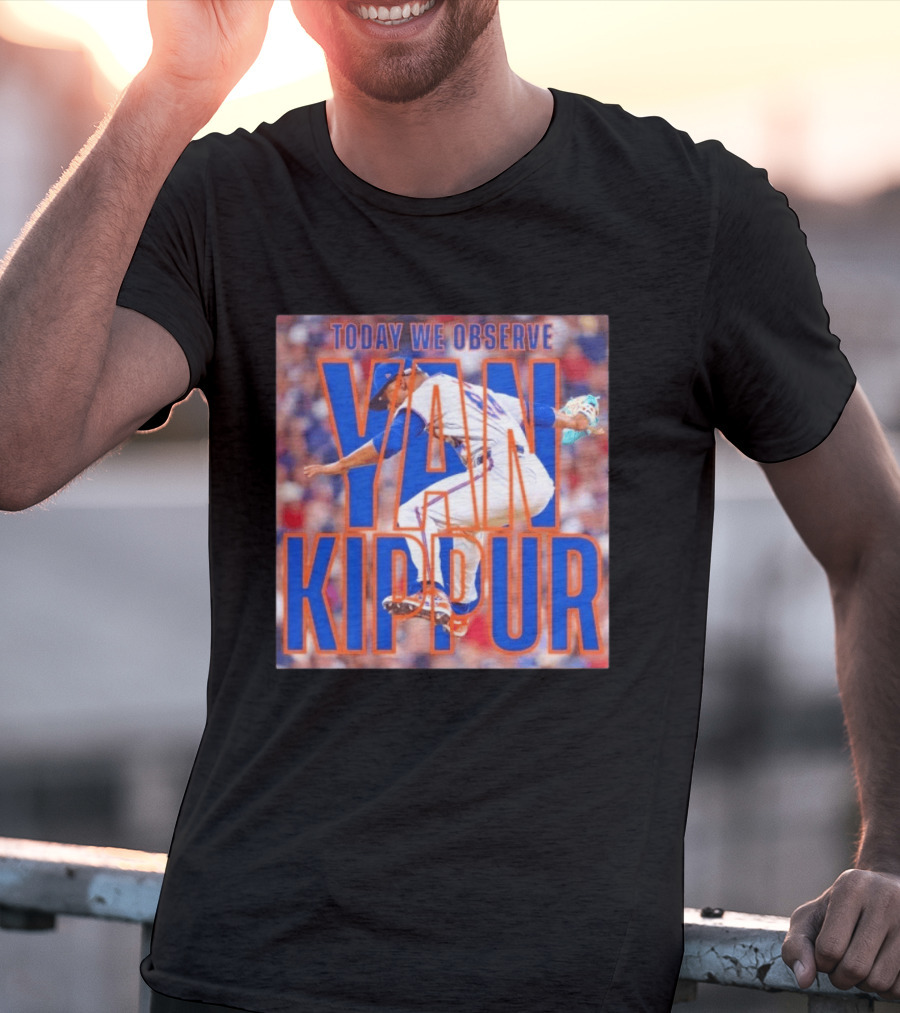 Today We Observe Yan Kippur New York Mets Baseball T-Shirt