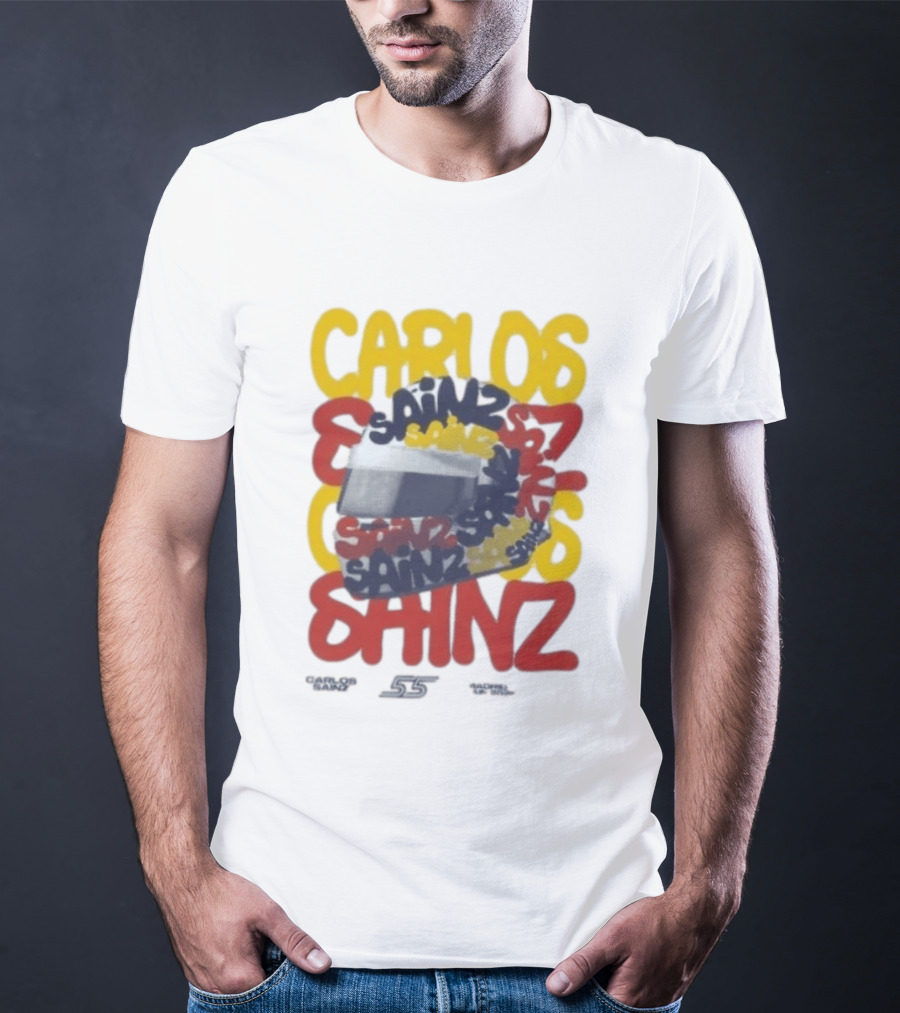 Carlos Sainz Madrid F1 Team Race Special 26 Atlassian Williams T-Shirt