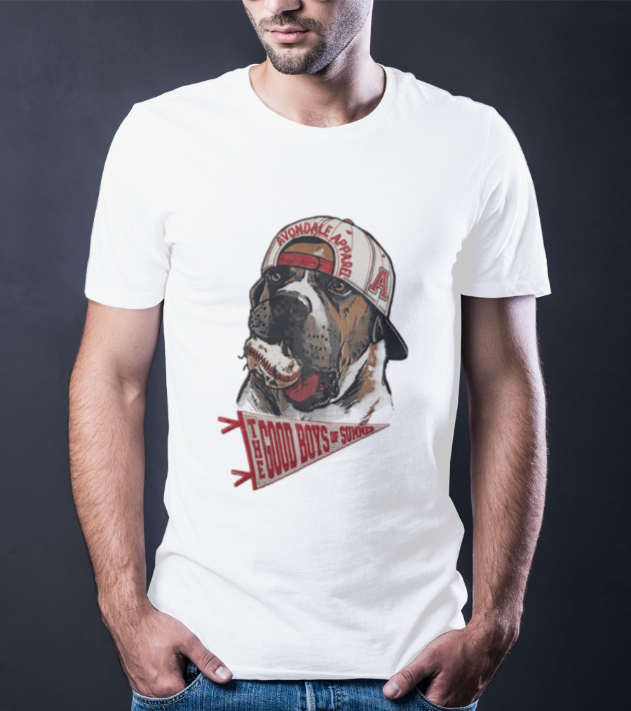 Avondale Apparel The Good Boys Of Summer Bulldog Baseball Cap T-Shirt