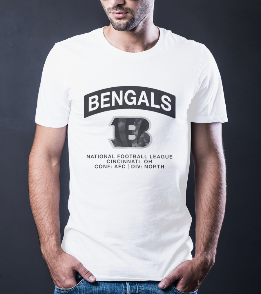 Bengals 1B National Football League Cincinnati OH AFC North T-Shirt