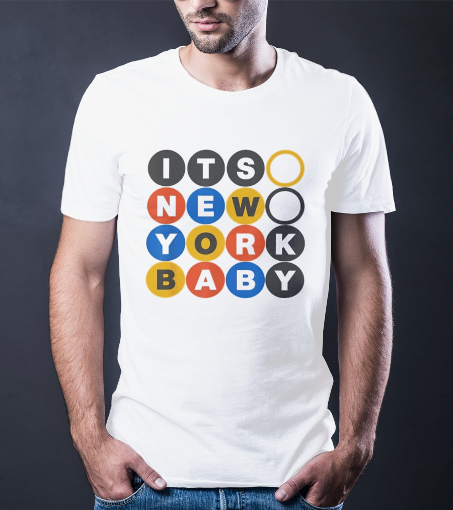 New York Baby Subway NYC Big Apple T-Shirt