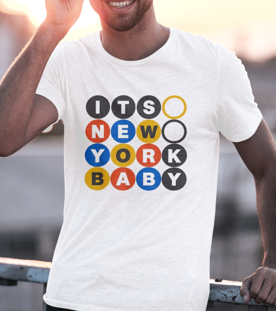 New York Baby Subway NYC Big Apple T-Shirt