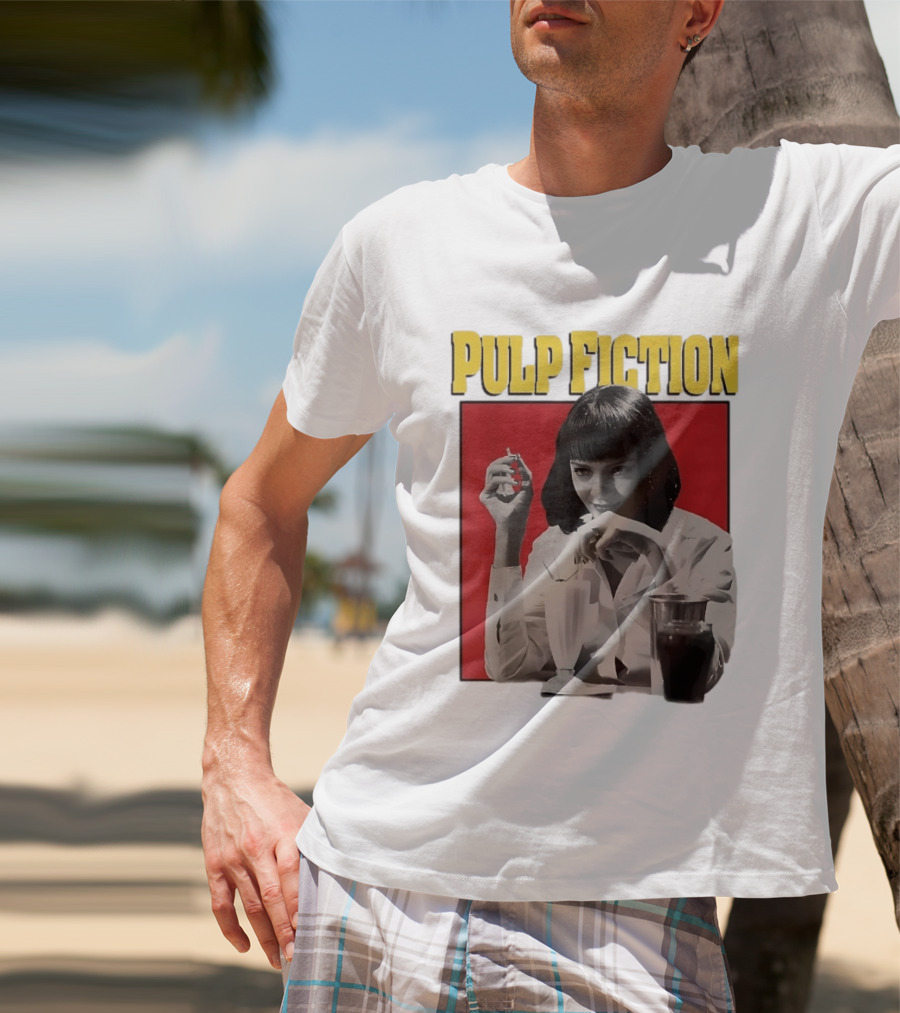 Pulp Fiction Mia Wallace Uma Thurman Quentin Tarantino T-Shirt