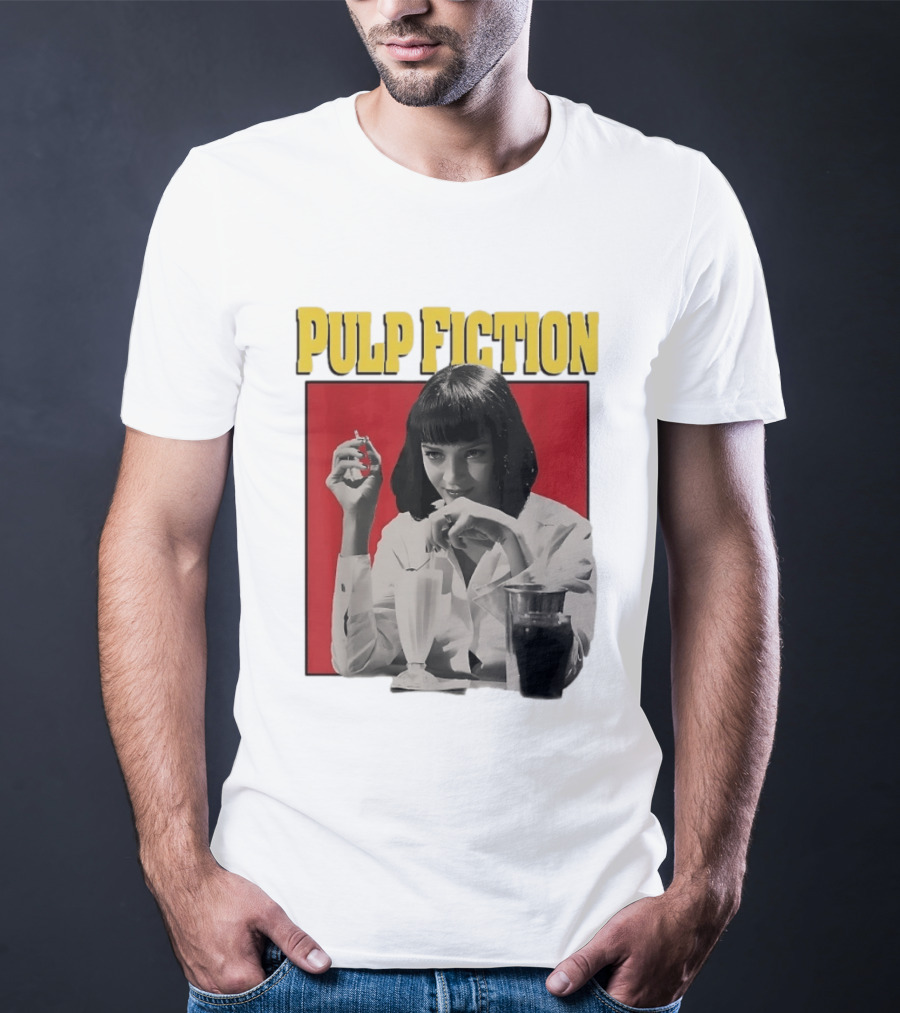 Pulp Fiction Mia Wallace Uma Thurman Quentin Tarantino T-Shirt