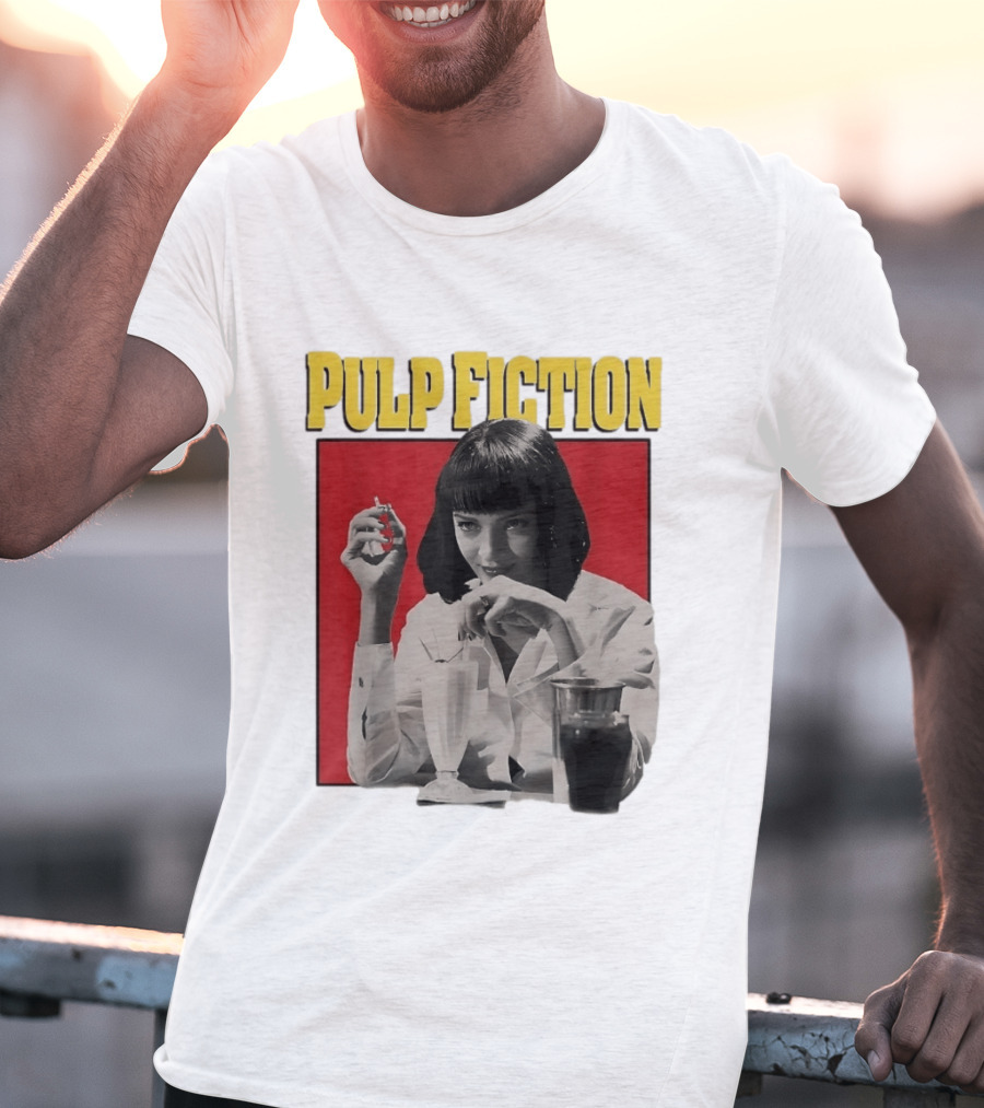 Pulp Fiction Mia Wallace Uma Thurman Quentin Tarantino T-Shirt