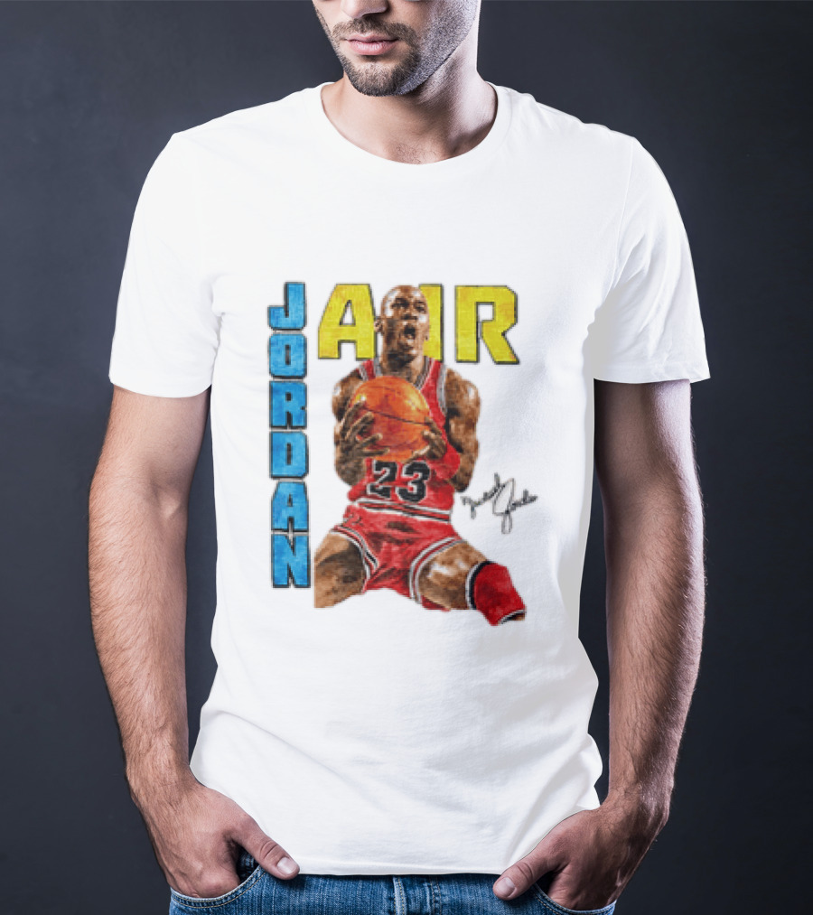 Jordan Air 23 Basketball Player Holding Ball T-Shirt