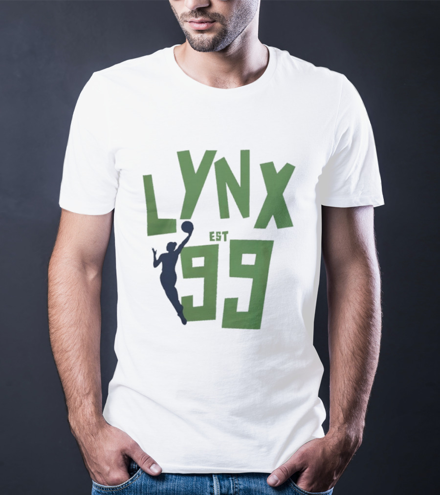 Playa Society Minnesota Lynx Est 99 Basketball Jumper T-Shirt