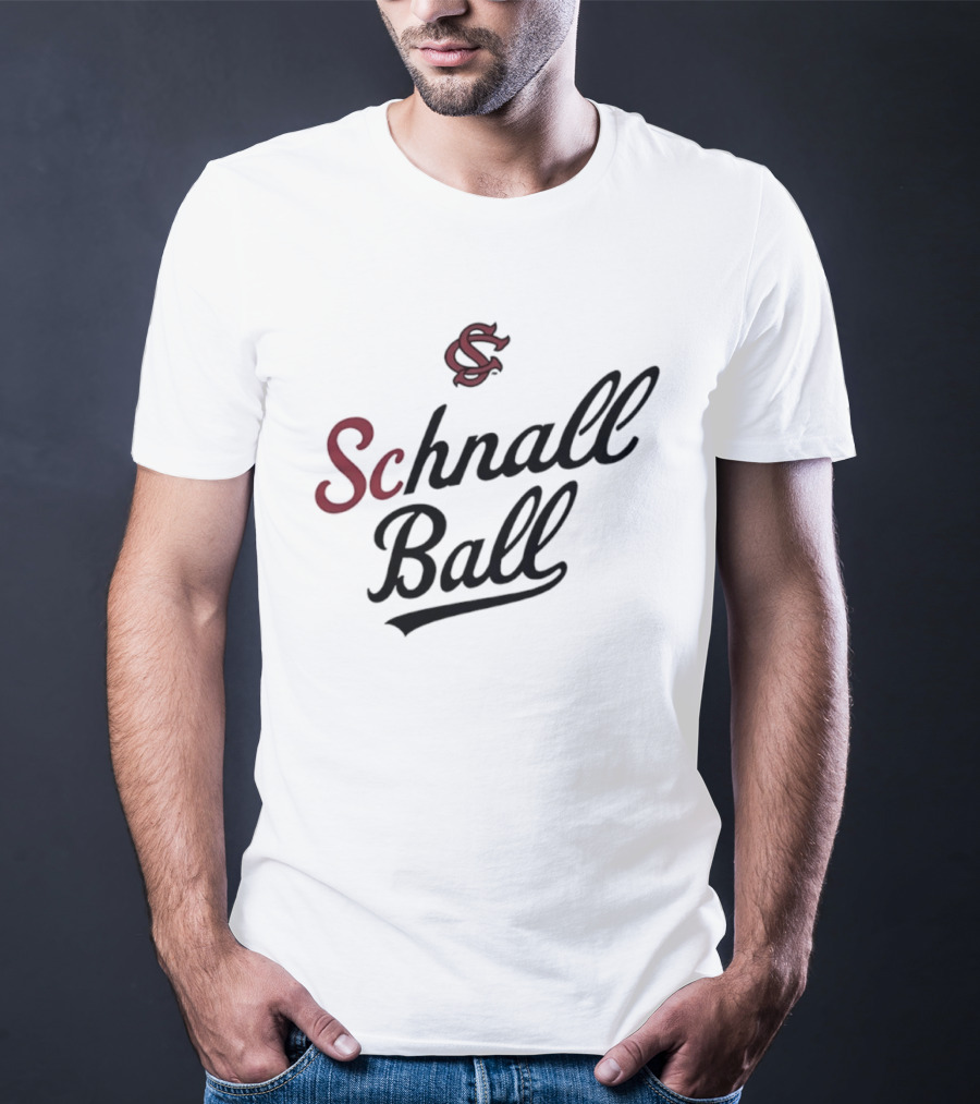 South Carolina Schnall Ball SC Gamecocks T-Shirt