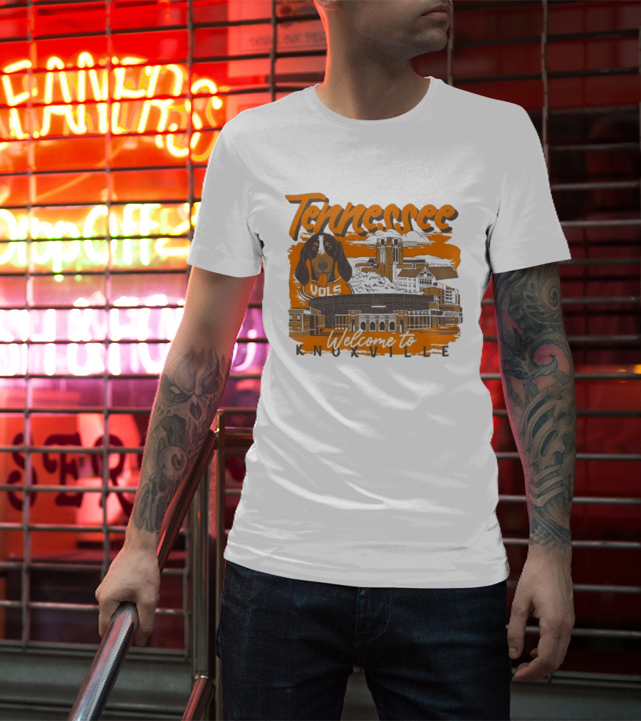 Tennessee Vols Welcome To Knoxville Smokey T-Shirt