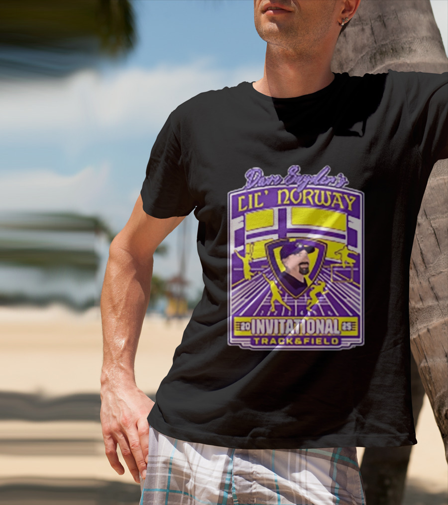 Dave Snyder's Lil Norway Invitational 2025 Track & Field T-Shirt