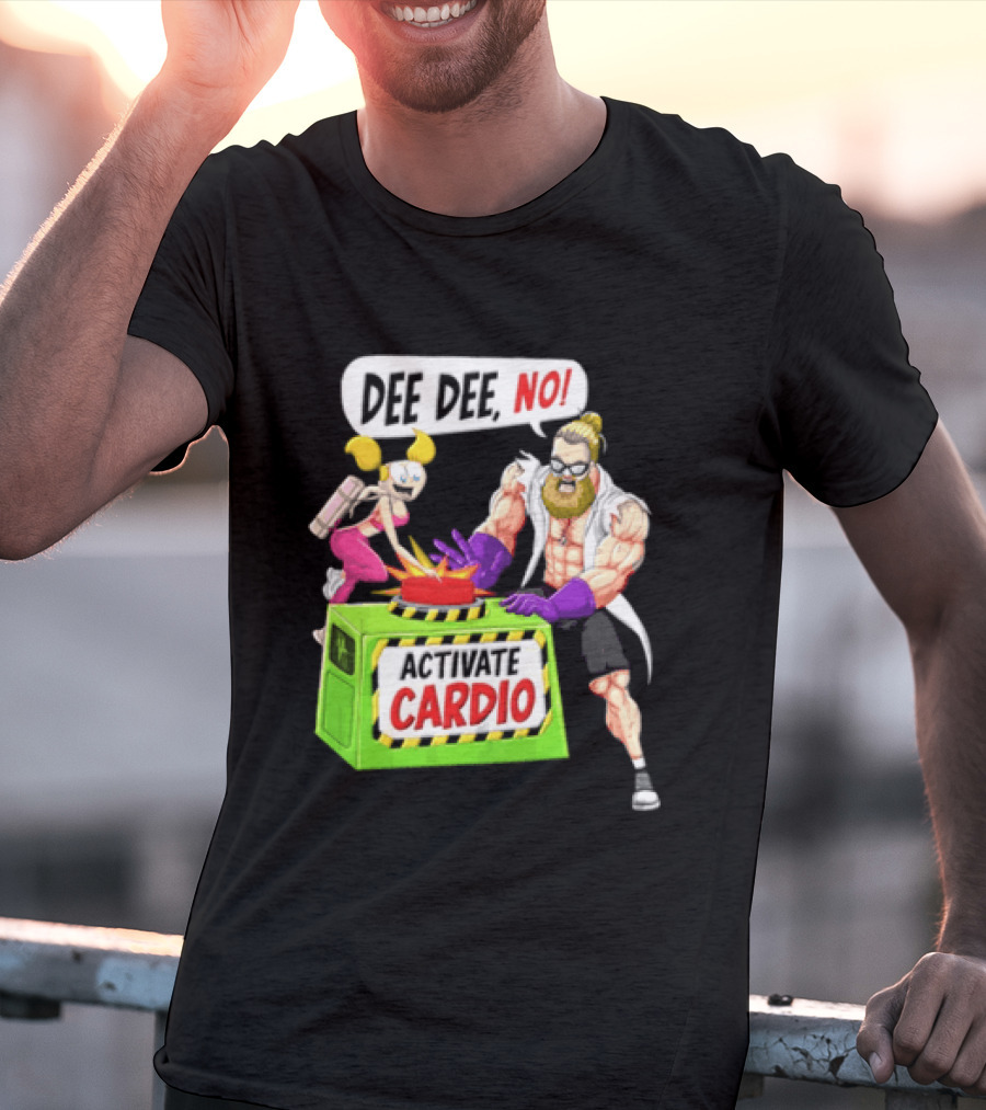 Dee Dee No Activate Cardio Dexters Laboratory Cartoon T-Shirt