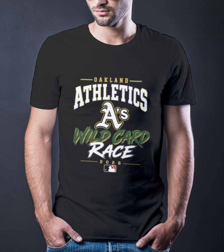 Oakland Athletics A's Wild Card Race 2026 MLB Postseason T-Shirt