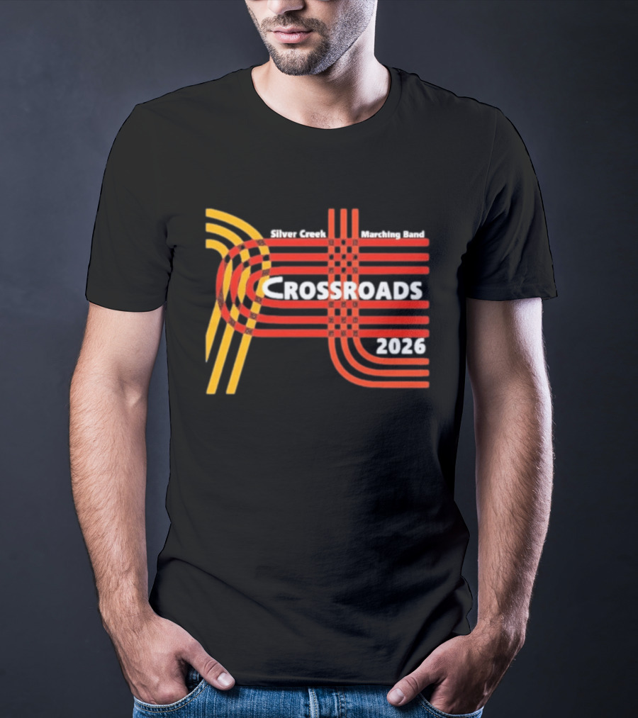 Silver Creek Marching Band Crossroads 2026 Intersection Pathway T-Shirt