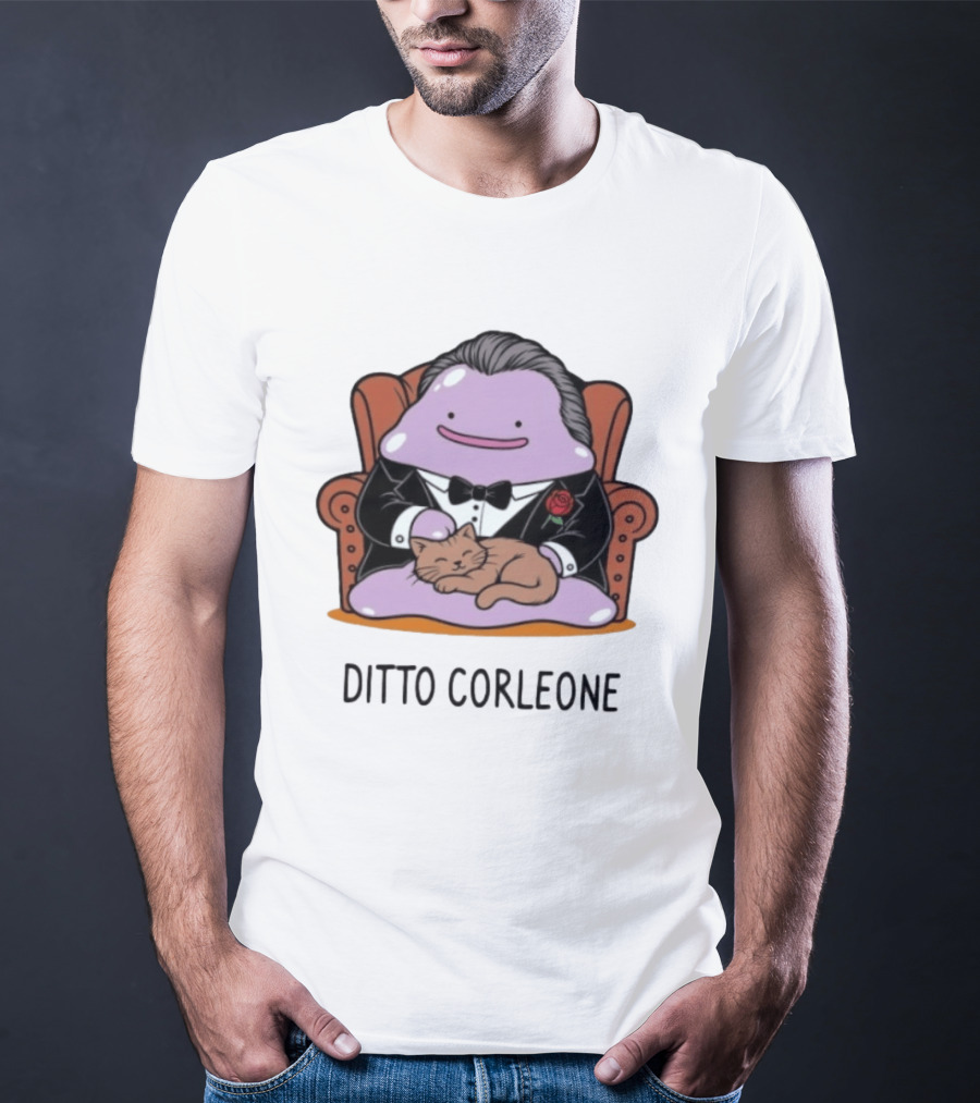 Ditto Corleone Pokémon Meets The Godfather T-Shirt