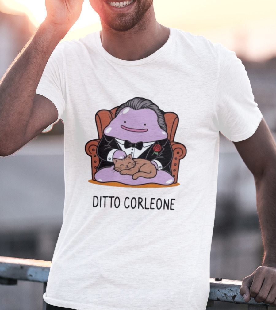 Ditto Corleone Pokémon Meets The Godfather T-Shirt
