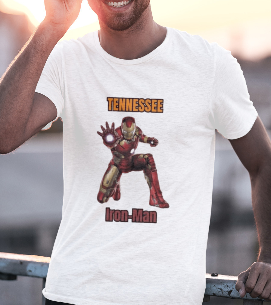 Tennessee Iron Man SEC Superheroes Vols T-Shirt