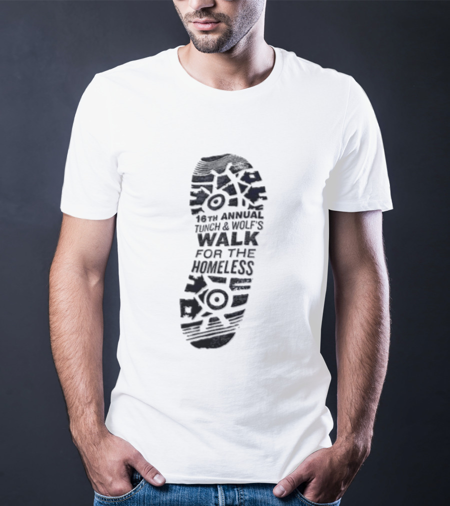 12th Annual Tunch And Wolf's Walk For The Homeless T-Shirt