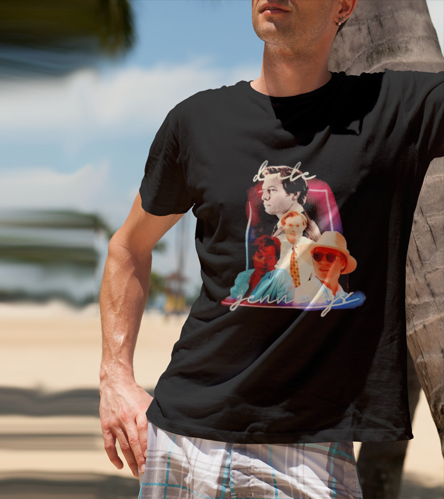 Dale Jennings Actor Retro Pop Art Collage T-Shirt
