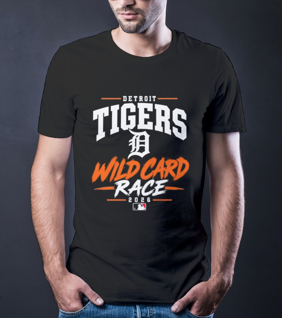 Detroit Tigers Wild Card Race 2026 MLB T-Shirt