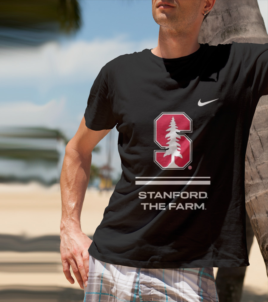 Nike Stanford The Farm Cardinal Tree Sports NCAA T-Shirt