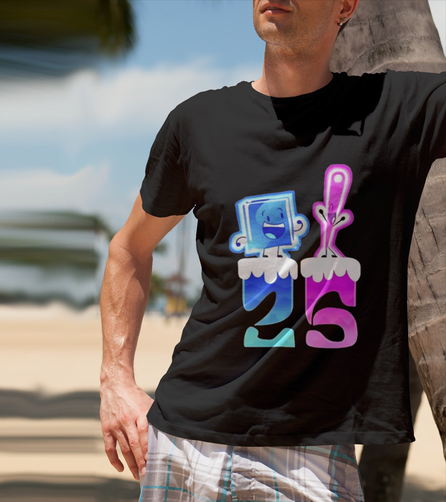 Ice Cube And Needle Battle For Dream Island 25 T-Shirt