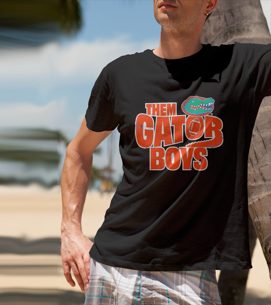Them Gator Boys Florida Gators Football Distressed T-Shirt