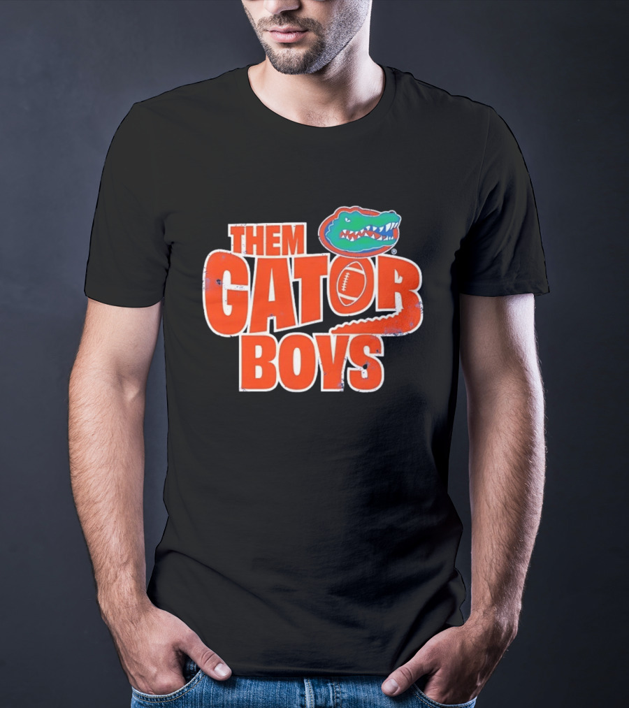 Them Gator Boys Florida Gators Football Distressed T-Shirt