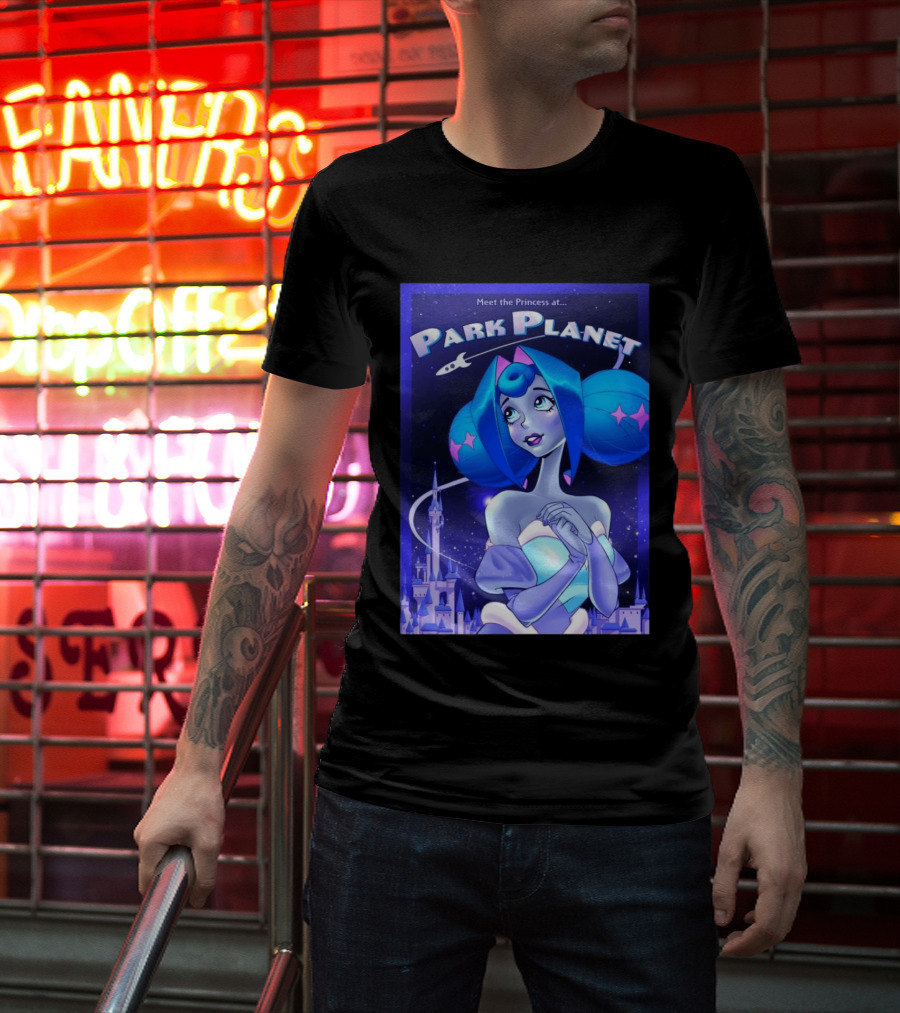 Knights Of Guinevere Meet The Princess At Park Planet Fantasy Adventure T-Shirt