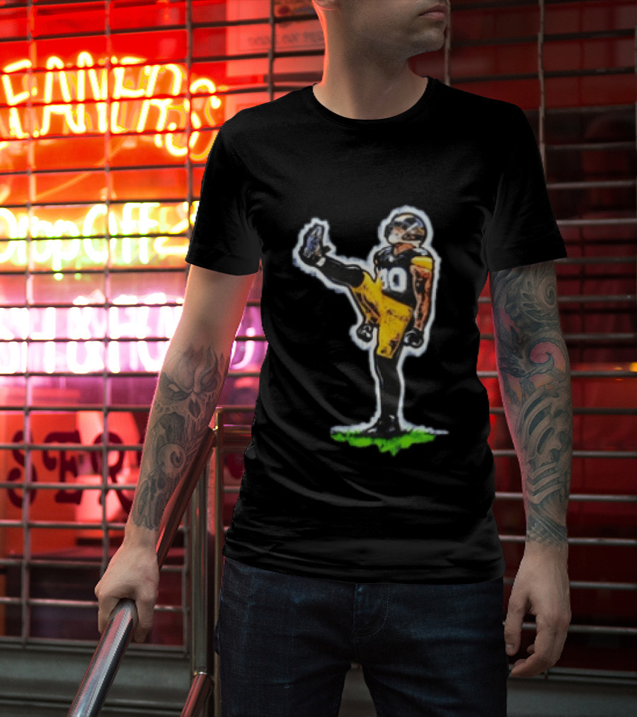 Pittsburgh Steelers TJ Watt Number 90 Football Player T-Shirt