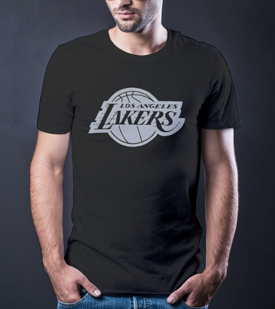 Los Angeles Lakers NBA Basketball Team Black T-Shirt