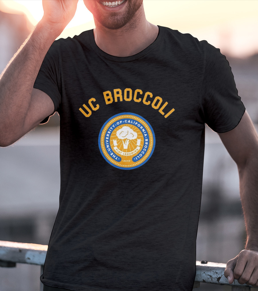 UC Broccoli The University Of California Broccoli Fiat Legumina 2013 Seal T-Shirt