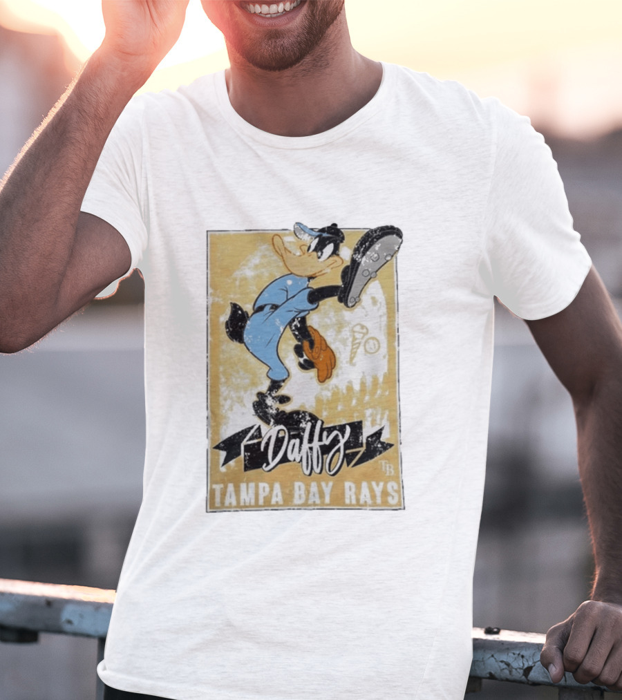 Daffy Duck Tampa Bay Rays Baseball TB T-Shirt