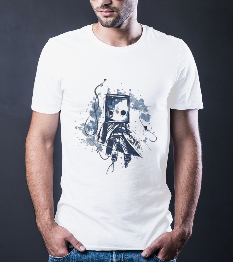 Mono Little Nightmares Horror Video Game T-Shirt